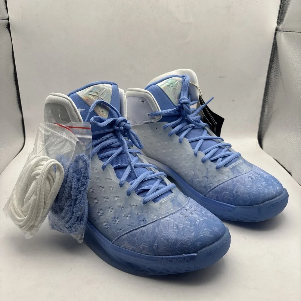 Kobe III 3 Protro High Christmas Blue/White IQ5338-400 No Box Lid Size 11 Men